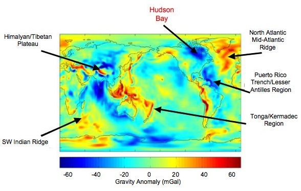 Hudson bay overview S-wave velocity pertubations at 200km depth